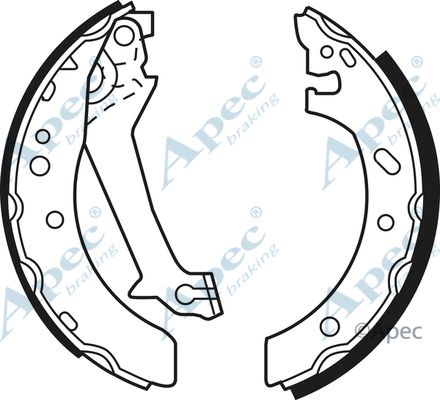 APEC BRAKING Jarrukenkäsarja SHU614